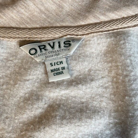 Orvis Sweatshirt with V-neck - Picture 4 of 6